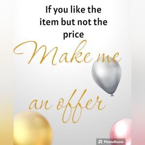 Accepting all reasonable offers on entire closet